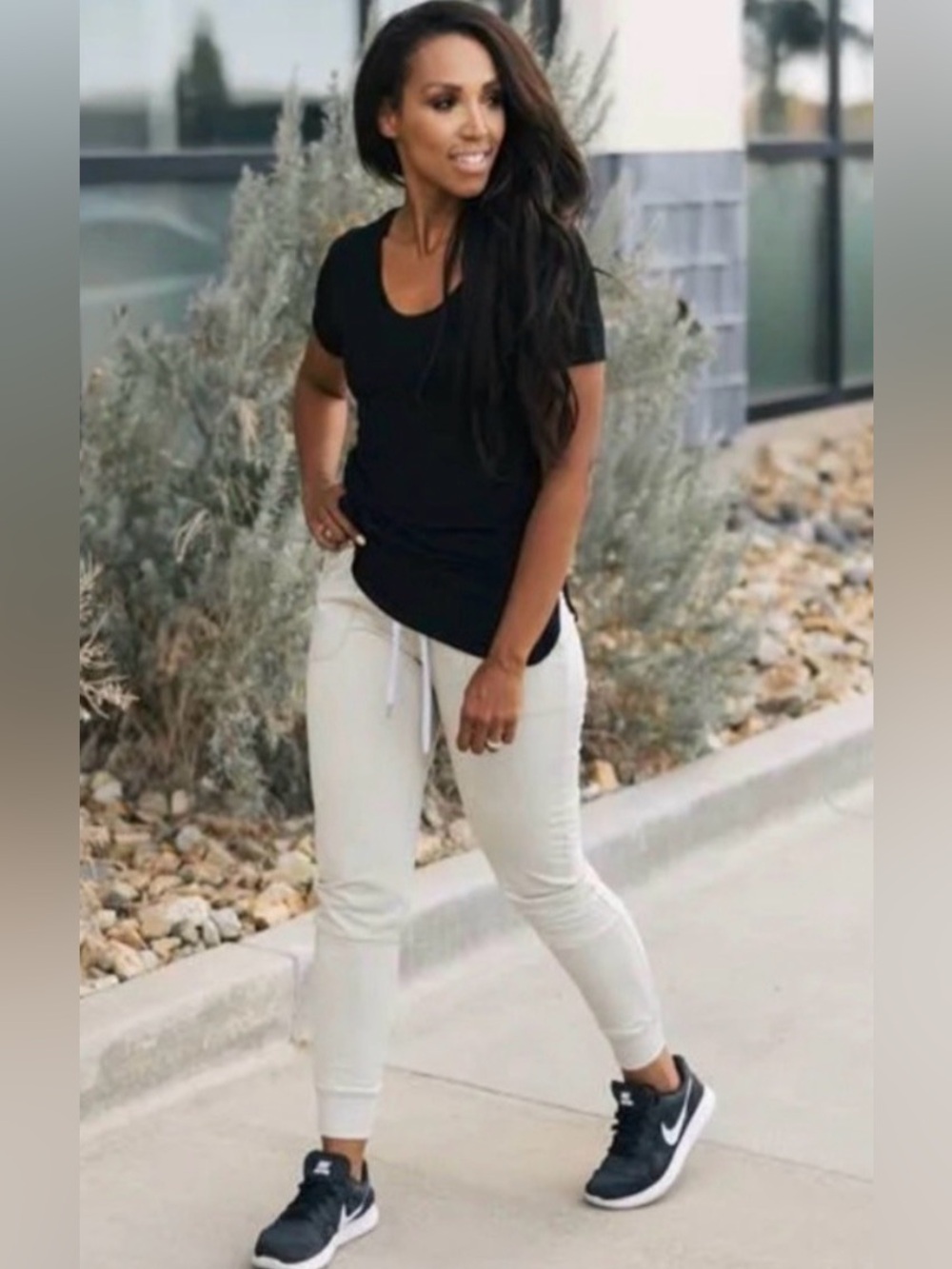 Zyia Active Oatmeal Joggers